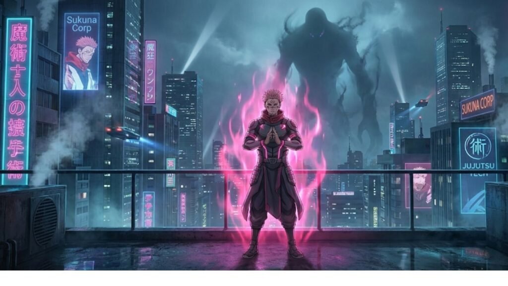 Evolusi Yuji Itadori penampilan Yuji Itadori di manga sekuel modulo era masa depan.