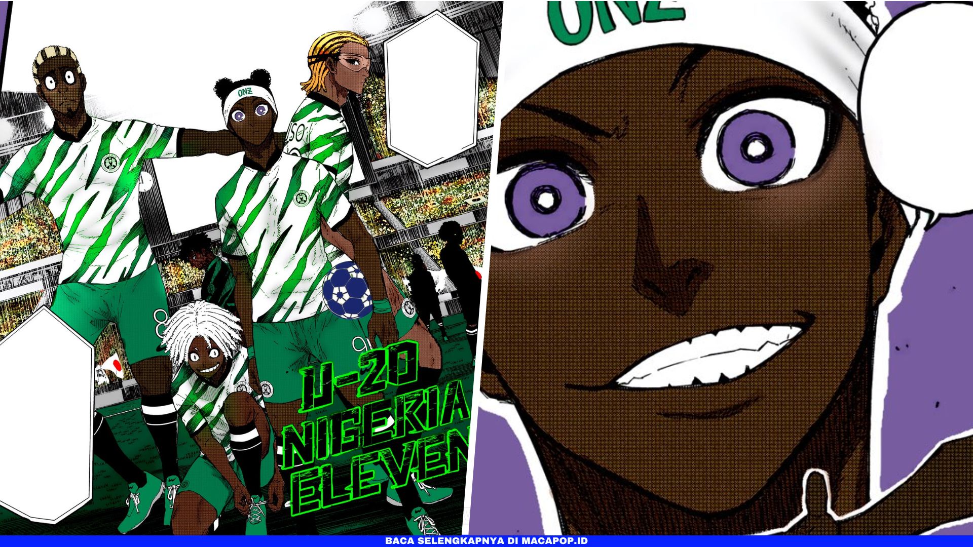 5 Fakta Menarik Jepang vs Nigeria Blue Lock 313, Onazi Striker Andalan Nigeria, Hingga Kekuatan Isagi Yang Naik Level...