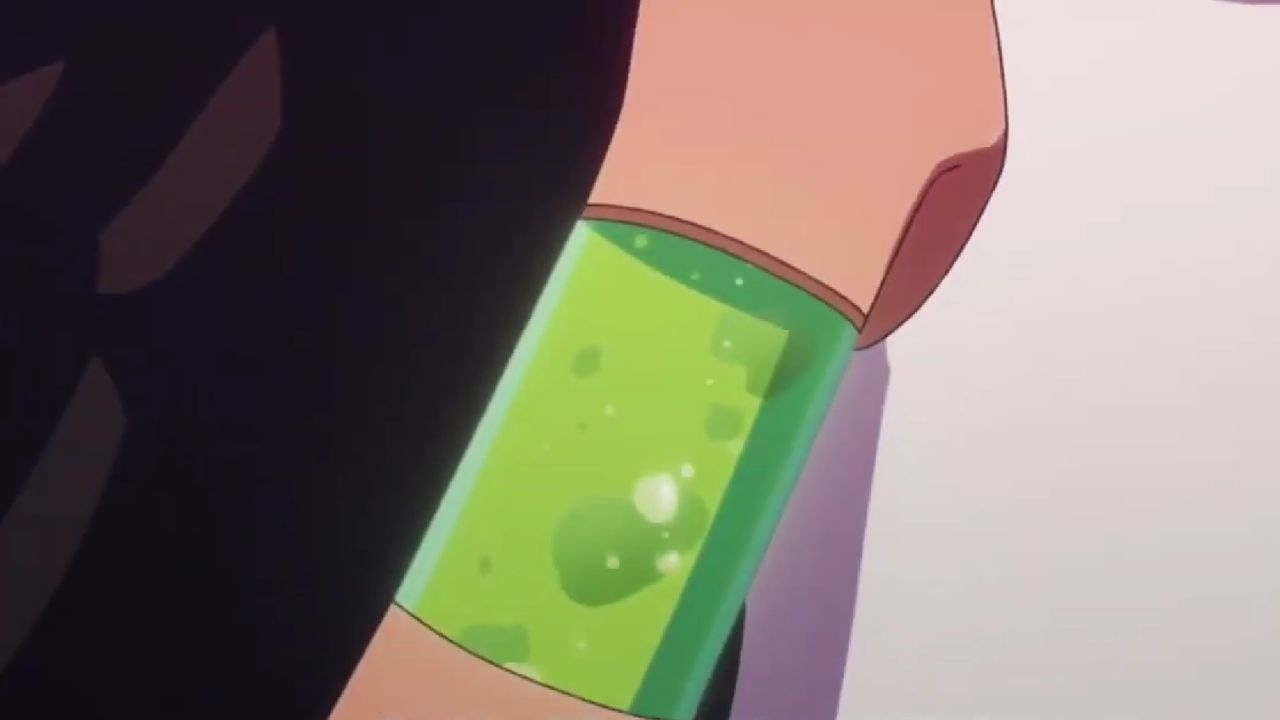 green blood one piece