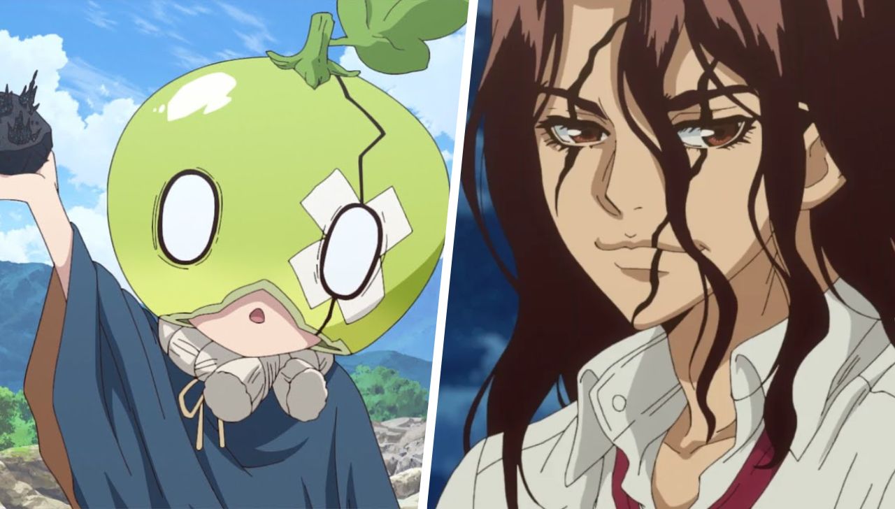 suika dan tsukasa di Dr Stone Science Future